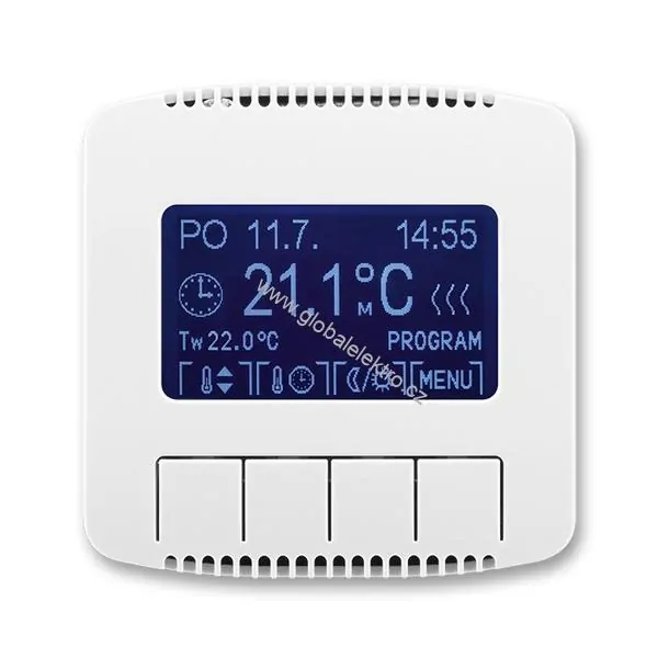 Termostat programovatelný univerzální 3292A-A10301 B ovládací jednotka Tango - bílý