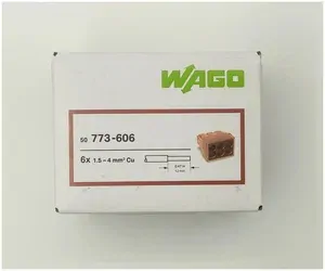 WAGO 773-606 svorka 6x1,5-4