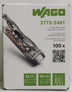 WAGO 2773-2401 svorka PushWire 2x0,75-4