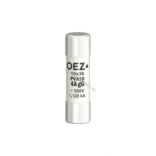 Pojistková vložka PVA10 4A gG 10x38