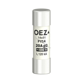 Pojistková vložka PV14 20A gG 14x51