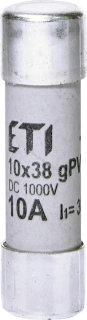 Pojistka CH10x38 gPV 10A/1000V DC 30kA