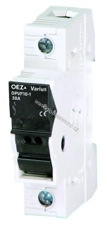 OEZ OPVF10-1 odpínač pojistkový pro fotovoltaiku 1P 10X38 1000V DC