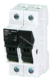 OEZ OPVF10-2 odpínač pojistkový pro fotovoltaiku 2P 10X38 1000V DC