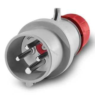 SCAME 213.1636RV vidlice OPTIMA se změnou fáze - 3P+E, 16A, 6h/380-415 V, 50/60 Hz, IP44/IP54