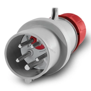 SCAME 213.3237RV vidlice OPTIMA se změnou fáze - 3P+N+E, 32A, 6h/380-415 V, 50/60 Hz, IP44/IP54