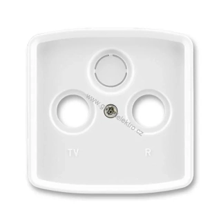 Kryt zásuvky anténní TV+R(+SAT) 5011A-A00300 s vylamovacím otvorem Tango ABB
