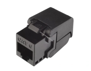 Keystone RJ45 CAT.6 UTP SXKJ-6-UTP-BK-SA samořezný, černý SOLARIX