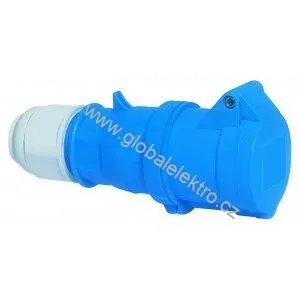 Spojka Quick-Connect 32A 3p 230V IP44 6h s MULTI-GRIP vývodkou BALS