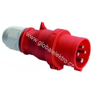 Vidlice Quick-Connect 16A 4p 400V IP44 6h s MULTI-GRIP vývodkou BALS