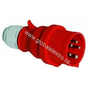 Vidlice Quick-Connect 16A 5p 400V IP44 6h s MULTI-GRIP vývodkou BALS