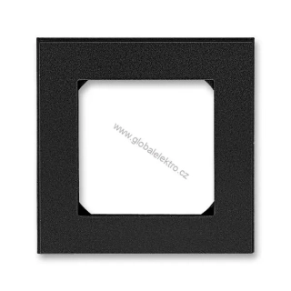 ABB 3901H-A05010 63 rámeček jednonásobný Onyx/Kouřová černá Levit M