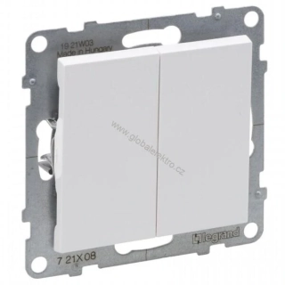LEGRAND 721105 SUNO spínač č.5, bílá