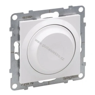 LEGRAND 721179 SUNO stmívač otočný 300W, bílá