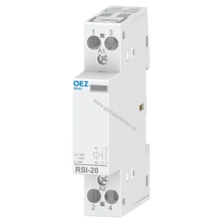 OEZ RSI-20-20-A024 stykač instalační 20A 24V AC