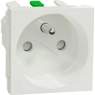 UNICA NU305918E zásuvka bílá 230V
