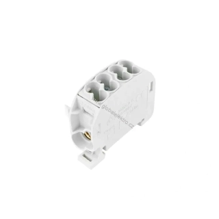 ELEMAN 1006510 svorkovnice HLAK 25/1 C L 152A, 1pól., CU, IP20, šedá, na DIN