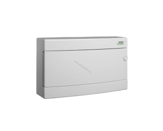 NOARK 113299 PNS 1x24W rozvodnice na omítku, jednořadá, pro 24 modulů, bílé dveře, IP40