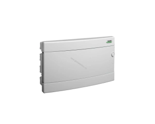 NOARK 113775 PNF 1x24W rozvodnice pod omítku, jednořadá, pro 24 modulů, bílé dveře, IP40