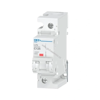 OEZ LVN-125C-1 10kA jistič 1pólový 125A OEZ Minia
