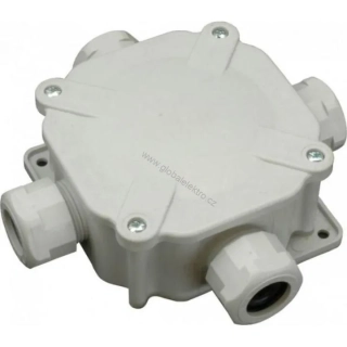 SEZ 6455-27 P/2 krabice acidur velká 5p, IP67