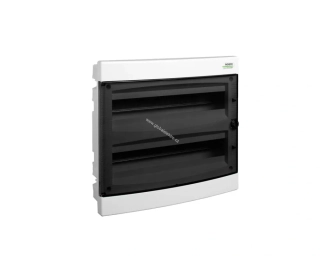 NOARK PNF 2x18T rozvodnice pod omítku PNF 2x18T pro 2x18 modulů, průhledné dveře, IP40