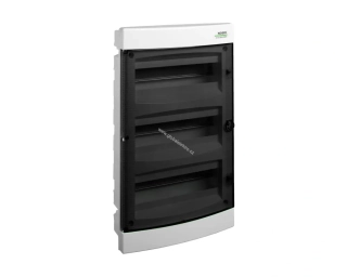 NOARK PNF 36T rozvodnice pod omítku PNF 36T pro 36 modulů, průhledné dveře, IP40