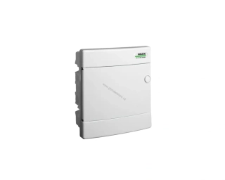 NOARK PNF 8W rozvodnice pod omítku PNF 8W pro 8 modulů, bílé dveře, IP40