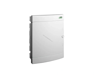 NOARK PNF 24W rozvodnice pod omítku PNF 24W pro 24 modulů, bílé dveře, IP40