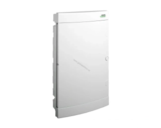 NOARK PNF 36W rozvodnice pod omítku PNF 36W pro 36 modulů, bílé dveře, IP40