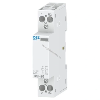 OEZ RSI-20-11-A230 stykač instalační 20A 230V AC