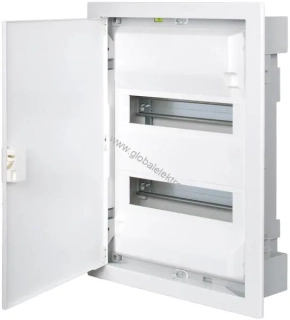 OEZ RZA-Z-2S28 rozvodnice pod omítku pro 28 modulů, plechová dvířka, IP30