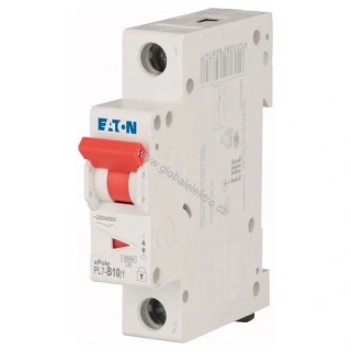 EATON PL7-B10/1 10kA jistič 1pólový 10A