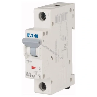 EATON PL7-B16/1 10kA jistič 1pólový 16A