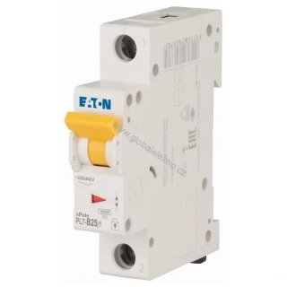 EATON PL7-B25/1 10kA jistič 1pólový 25A