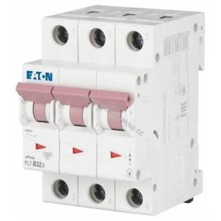 EATON PL7-B32/3 10kA jistič 3pólový 32A