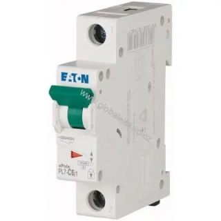 EATON PL7-C6/1 10kA jistič 1pólový 6A