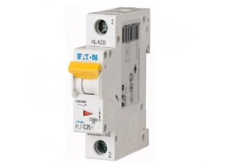 EATON PL7-C25/1 10kA jistič 1pólový 25A