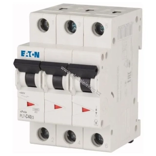 EATON PL7-C40/3 10kA jistič 3pólový 40A