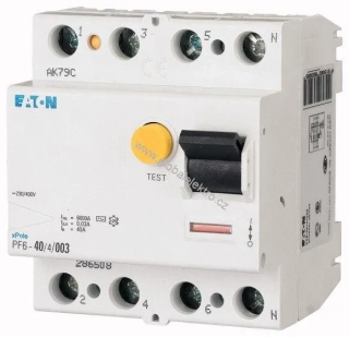 EATON PF6-25/4/003-A 25A chránič proudový