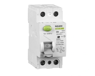 NOARK Ex9L-N 2P 25A 30mA chránič proudový