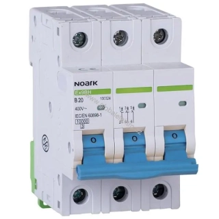 NOARK Ex9BH 3P B20 jistič 3pólový 20A