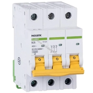 NOARK Ex9BH 3P B25 jistič 3pólový 25A